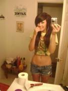 She just "out cuted" most other scene girls