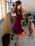 Vestido morado