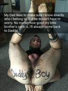 Daddy's little boy <3