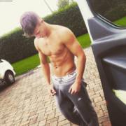 Sweatpants, Armani's &amp; Abs