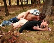 Fucking on the forest floor (X-Post /r/natureboys)