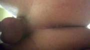 Teasing my hole.