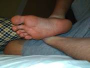 11 foot sole of a 6"4 swimmer