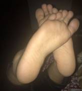 Someone told me this would be a good place for my feet