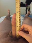 This is my penis measured [5.75