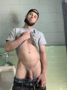 Lunchtime selfie? I mean...why not