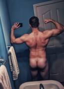 Back, butt, biceps on this humpday