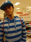 Just me in a cookie monster hat