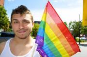 This is what a gaymer looks like at pride in Montreal