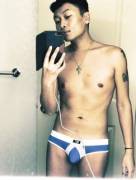 Jujubee from her snapchat