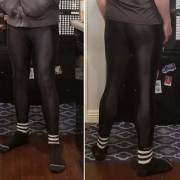 Basic black Skinfit Mexico tights.