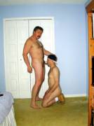 Daddy and white socks