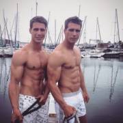 Alex Kotze &amp; Charlie Kotze (Xposted from /r/MaleModels)