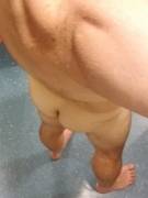 Rear view from an elevated position.