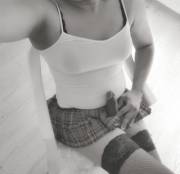 Sensual boudoir trans cockography