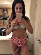 Shemale Selfie in Lingerie