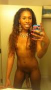 Just another Black Shemale Selfie