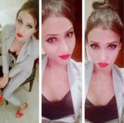 She is ready for the night