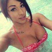 In the pool with jane marie