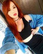 Love Daniella Barros red hair