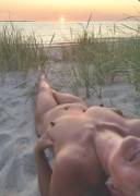 Feeling happy and laid back at the end of another beautiful summer day