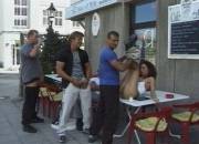 Gangbang in progress