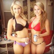 Two sexy blondes