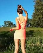 Viktorija Jukonyte - Bun Drop [GIF] [x-post /r/sexyhair]