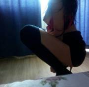 Day starts with stockings and high heels