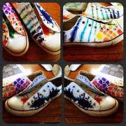 I draw on shoes. What do you think?