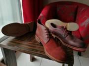 Bought these wolverine shoes in Dubai for about 100$. Bad on the snow when I get back to Finland tho