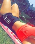 Just taking in some sun