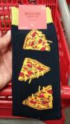 Found these pizza socks. I now have pizza socks. [X-Post from /r/pizza]