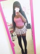 "Brat" Selfie (r/LifeIsBetterInPink)