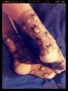 Hello I'm Candy-Corn, looking for some recruitments to make posts or cross posts to /r/socksgonewild, this subreddit is for people that
like cute or sexy socks plus a little nudity, it's not a fetish just nice pictures. Here's my contribution to yours an