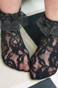 These Lace Ankle socks are hot!