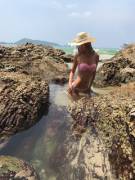 In a rock pool