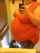 Yesterday's outfit after dinner