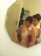 One on one in a stranger's apartment