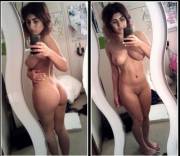 The back and the front