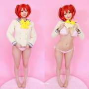 Me trying to cosplay flat chested characters