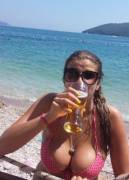 I know where I would be sipping my drink from