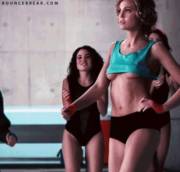 A bit of underboob action