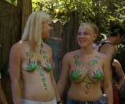 Painted Festival Girls