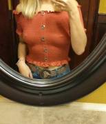 Flashing at my regular bar... Wonder if someone will recognize me 