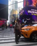 New York times square was blessed that day
