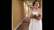 Strutting around naked in the hotel [GIF]