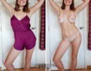 My [f]irst on/off! What do you reckon... did I get my poses the same?