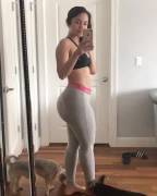 That booty is prominent through those leggings...