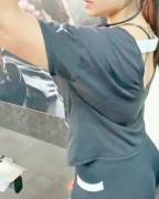 Indian chick showing off what she's got...